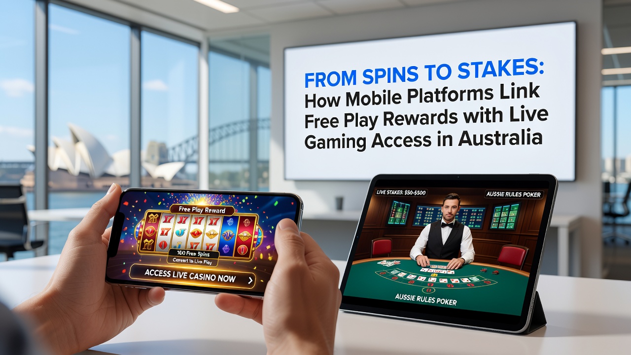 Live-Dealer-Tische und mobile Freispiel-Belohnungen in australischen Casino-Apps