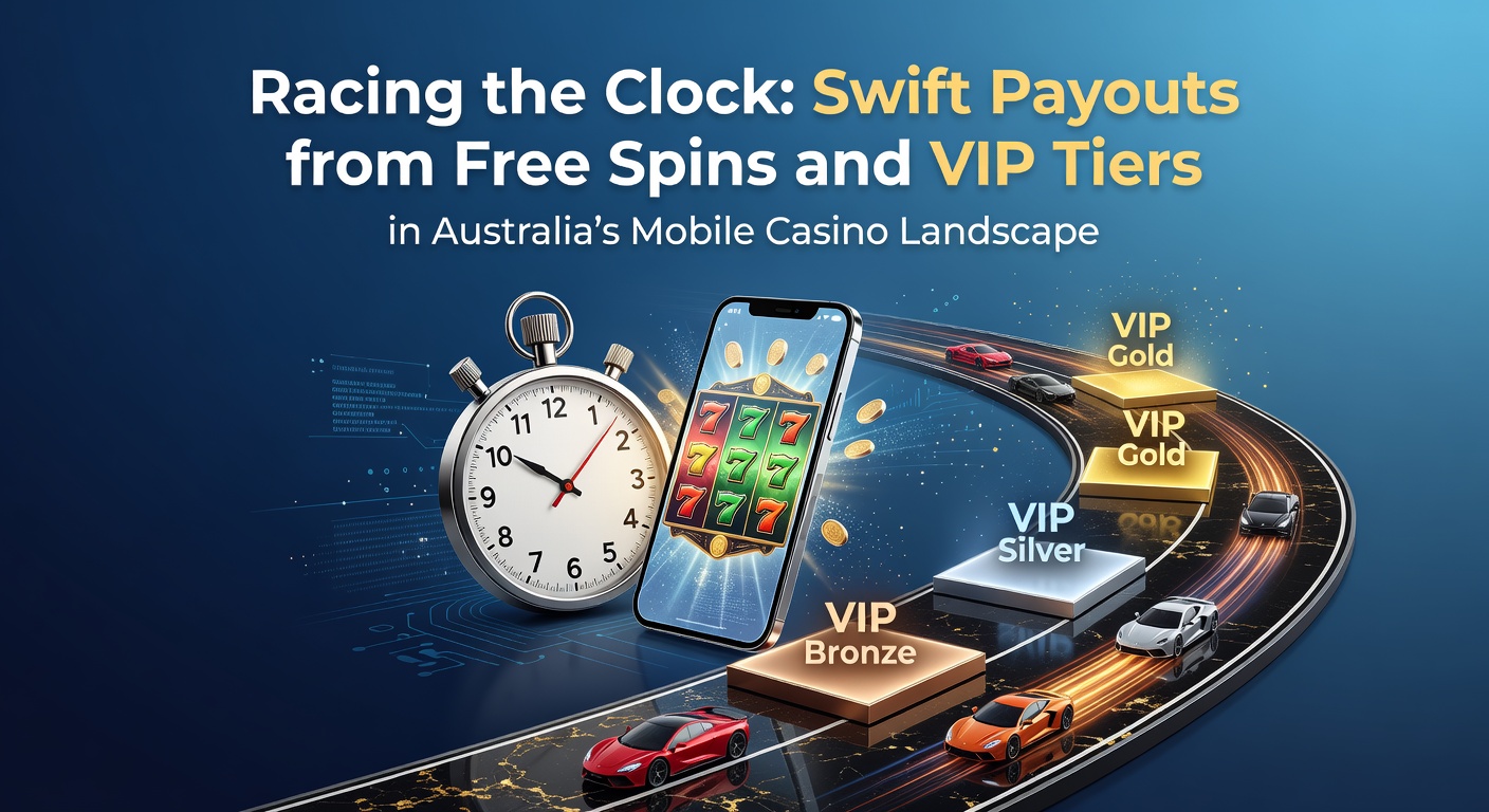 Smartphone mit Casino-App im australischen Outback-Hintergrund, symbolisiert mobiles Spielen und schnelle Transaktionen